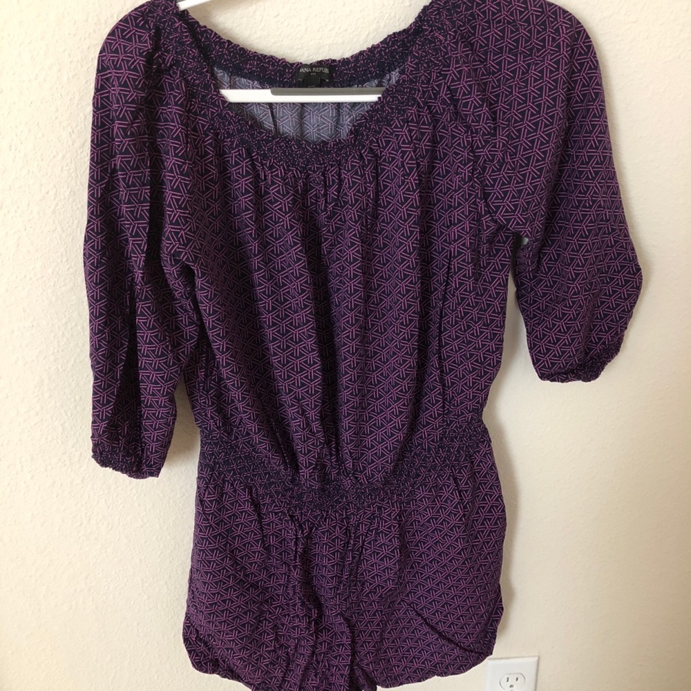 Long sleeve romper